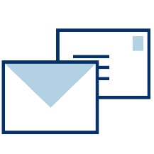 Mail address icon. 